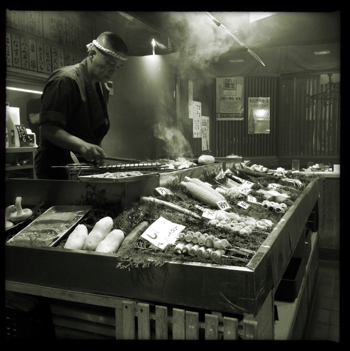 Fantastic robatayaki restaurant in Kobe. Yum!
