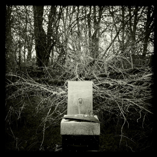 Praying Figure, Woodland Shrine