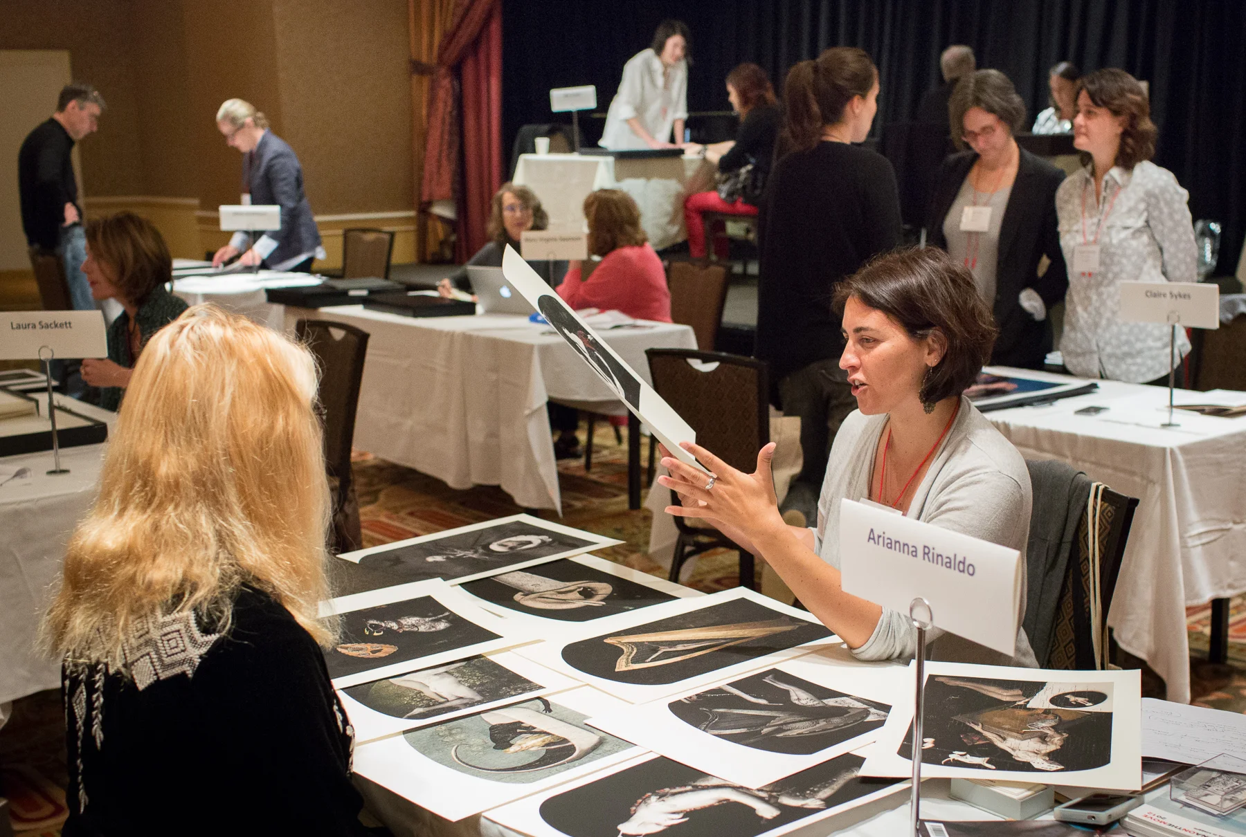 Photolucida 2015, reviewing room at the Benson Hotel