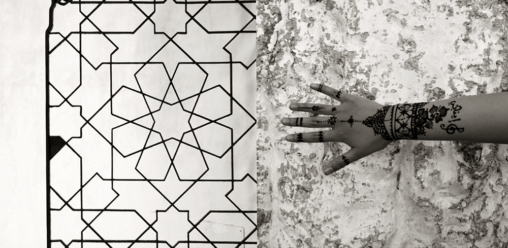 Alcazar, Sevilla & Henna, Morocco