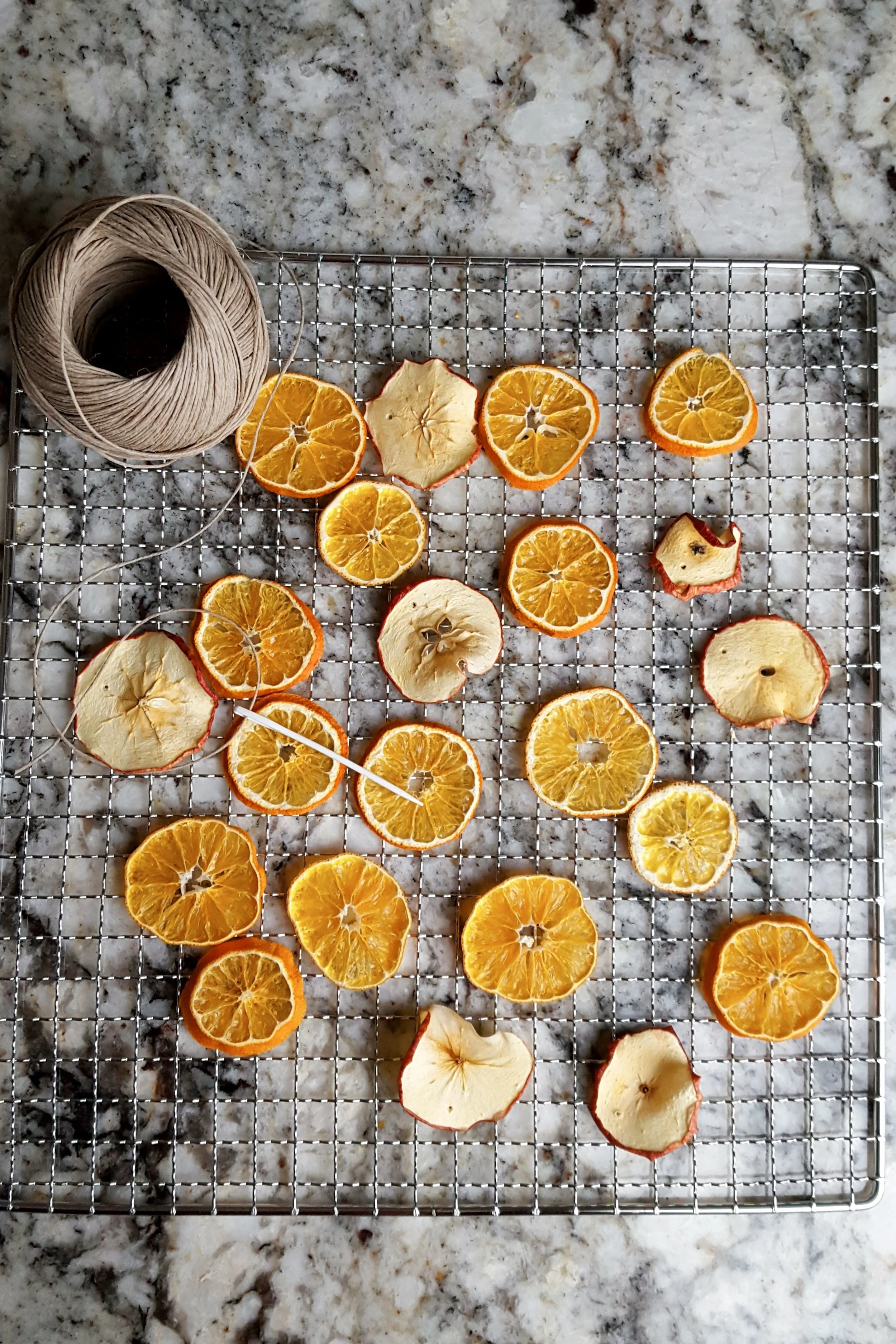 Dried Fruit Ornaments