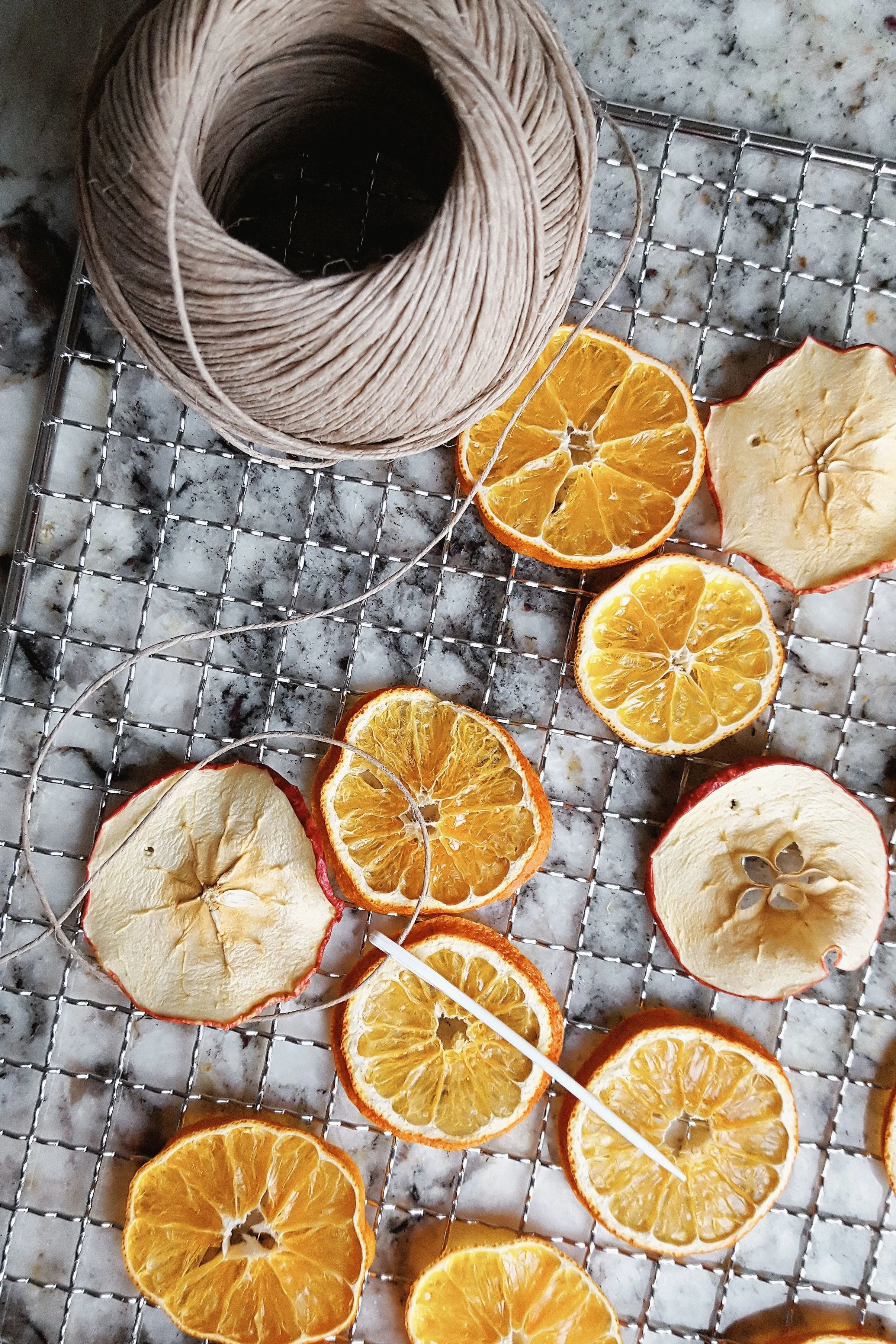 Dried Fruit Garland