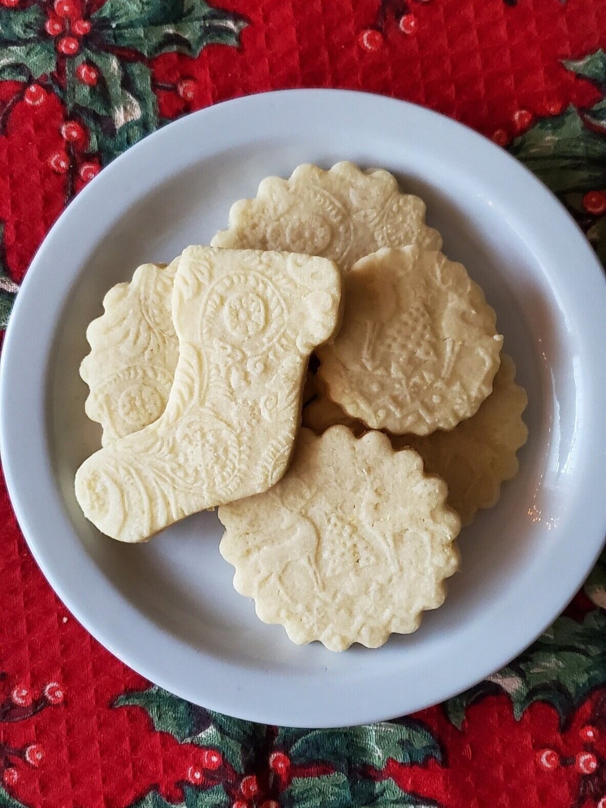 Stamped lemon shortbread cookies – Modern Notebook