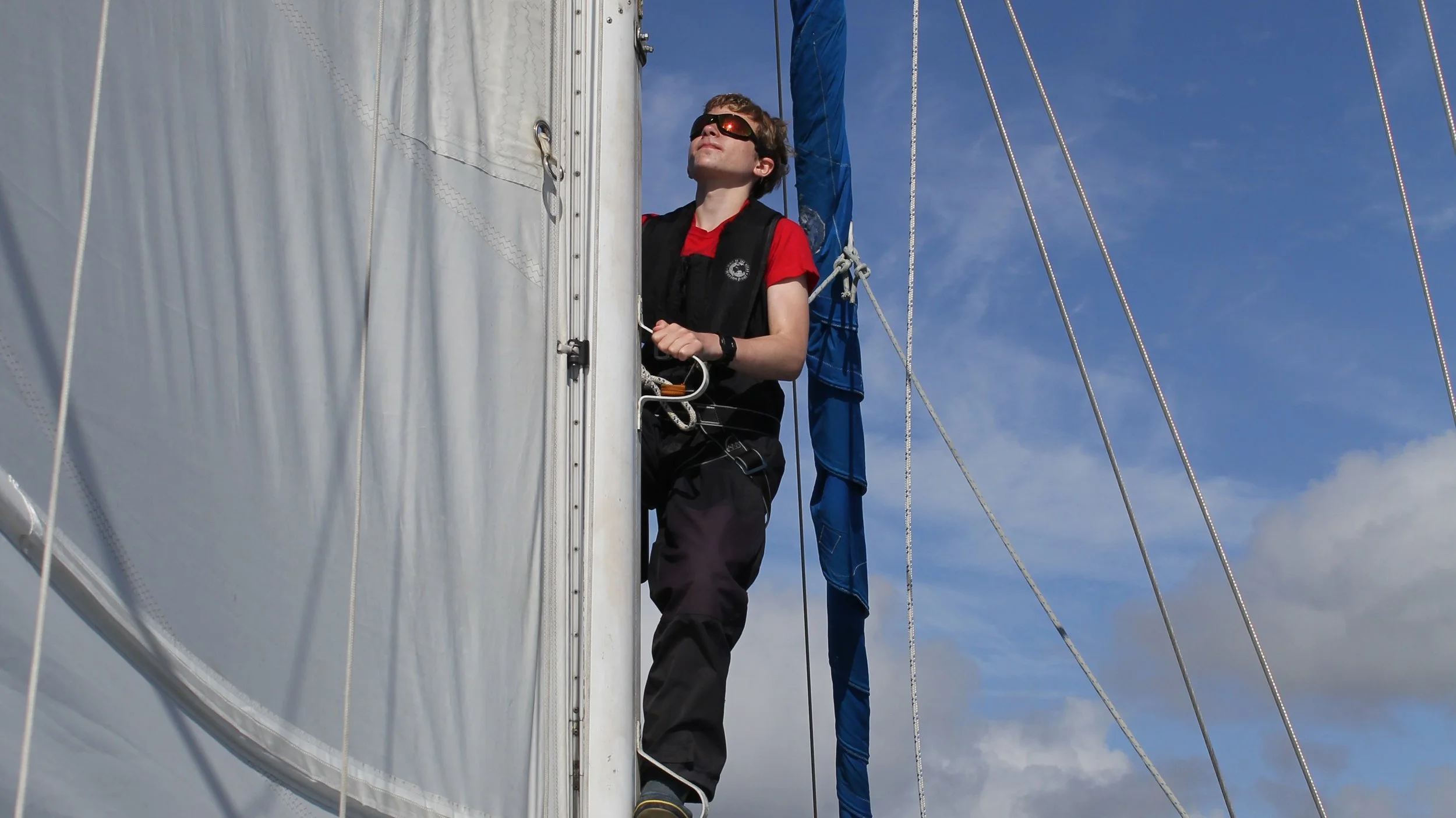 The teenagers will also help run Silurian, giving them a chance to develop skills such as sailing and navigation.