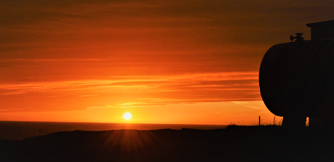 A classic west coast sunet.