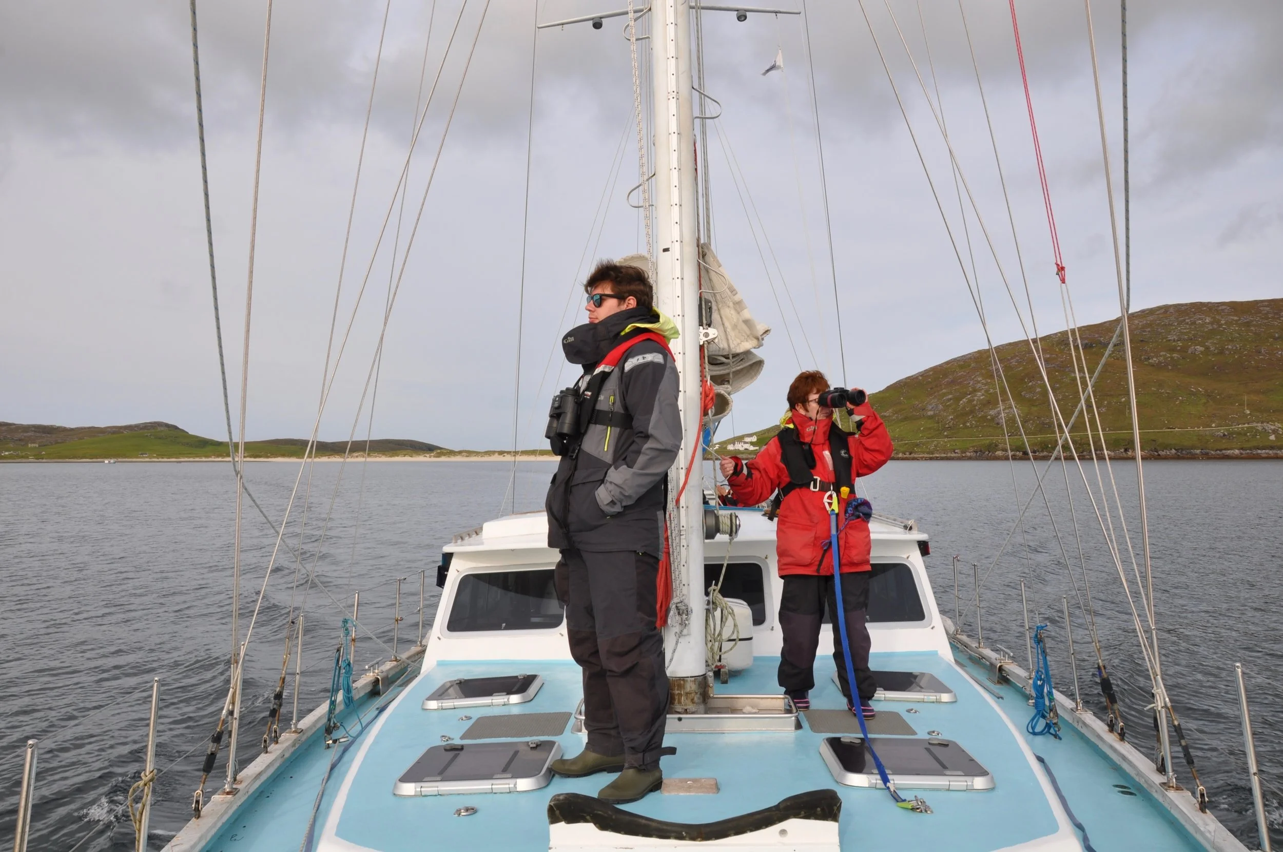 Chris on board Silurian in 2017 as one of our Outreach and Research volunteers.