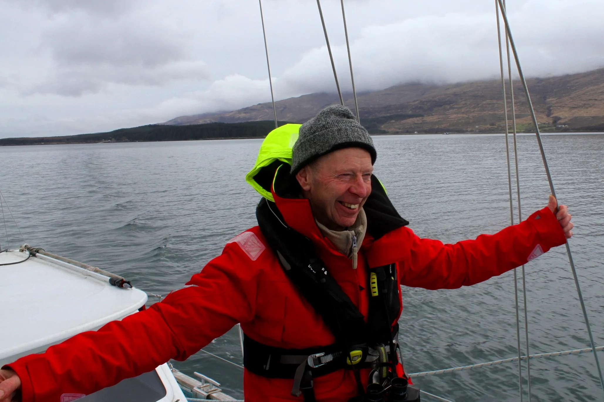 One of our longest running volunteers joins us for the March winter survey