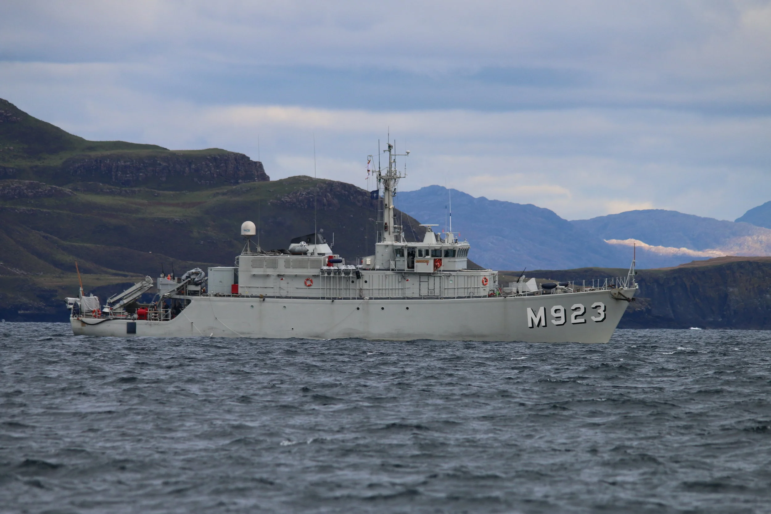 Joint Warrior Underway in the Hebrides