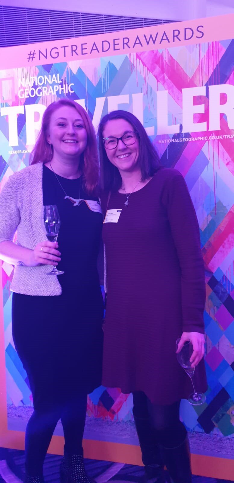 Siobhan Moran and Alison Lomax at the National Geographic Awards 2019 