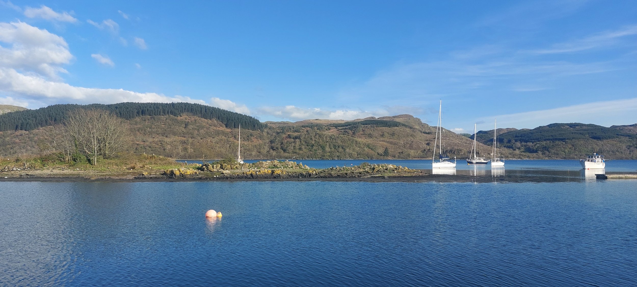 Island off Ardfern Pontoons