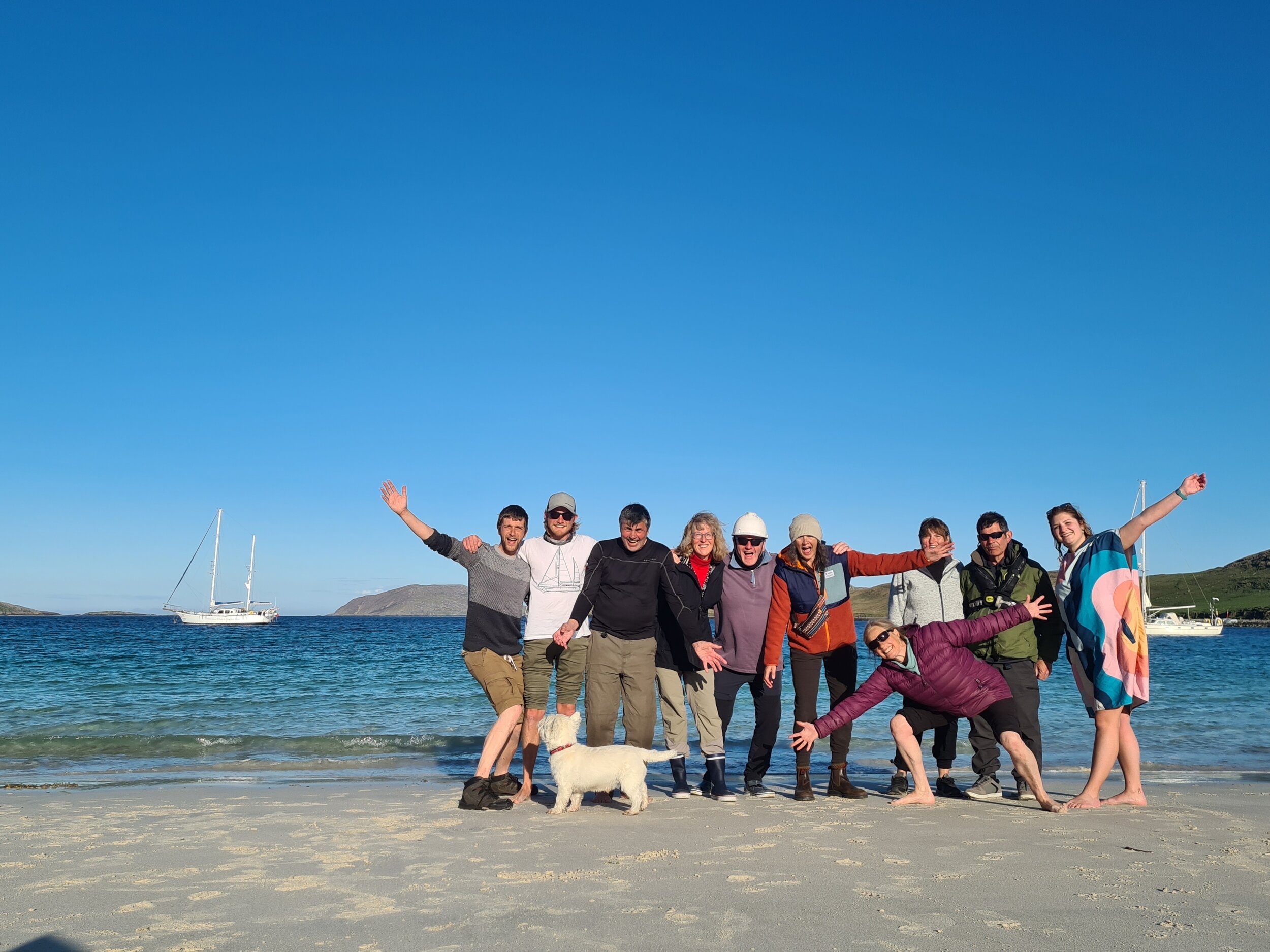 The Team at Vatersay