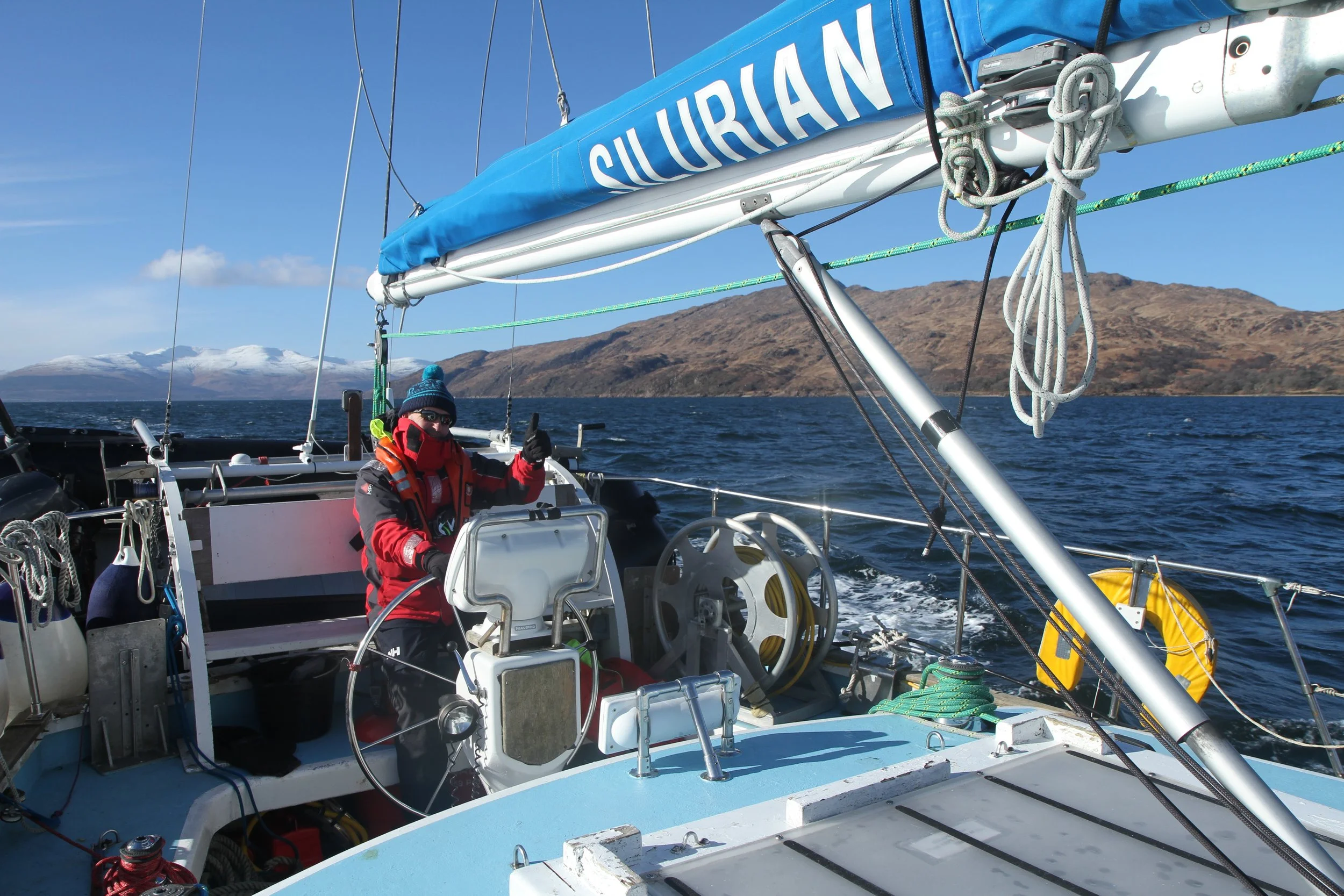 Surprise sighting during second winter survey!