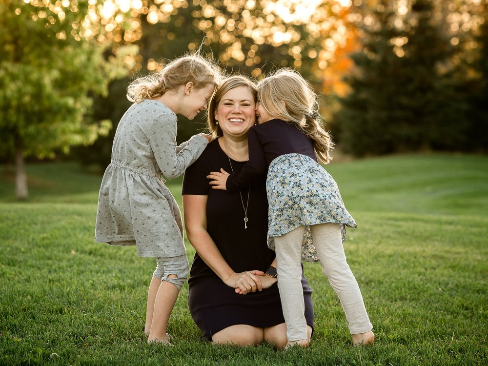 Katie and her girls