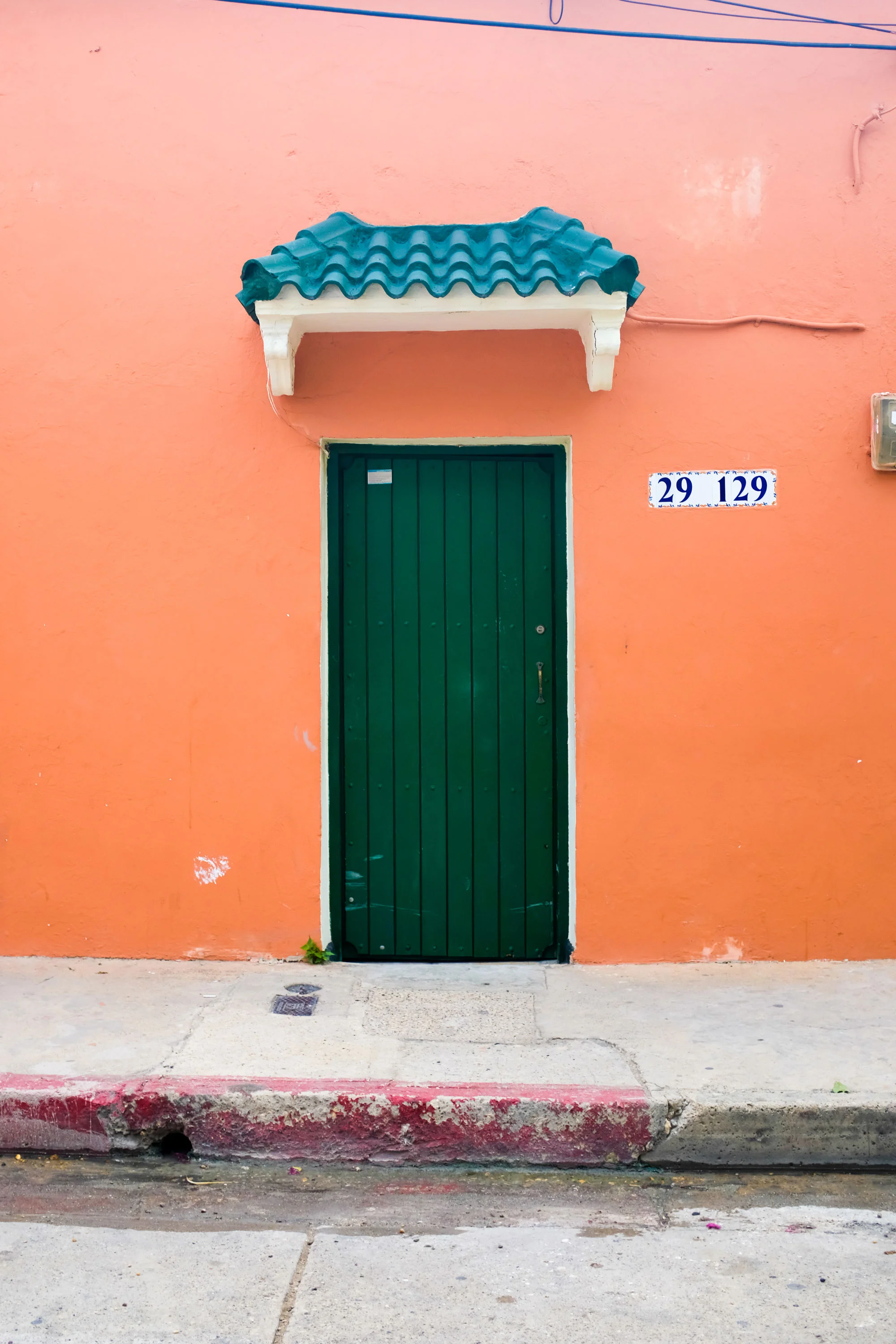 Orange and green in my life once again.