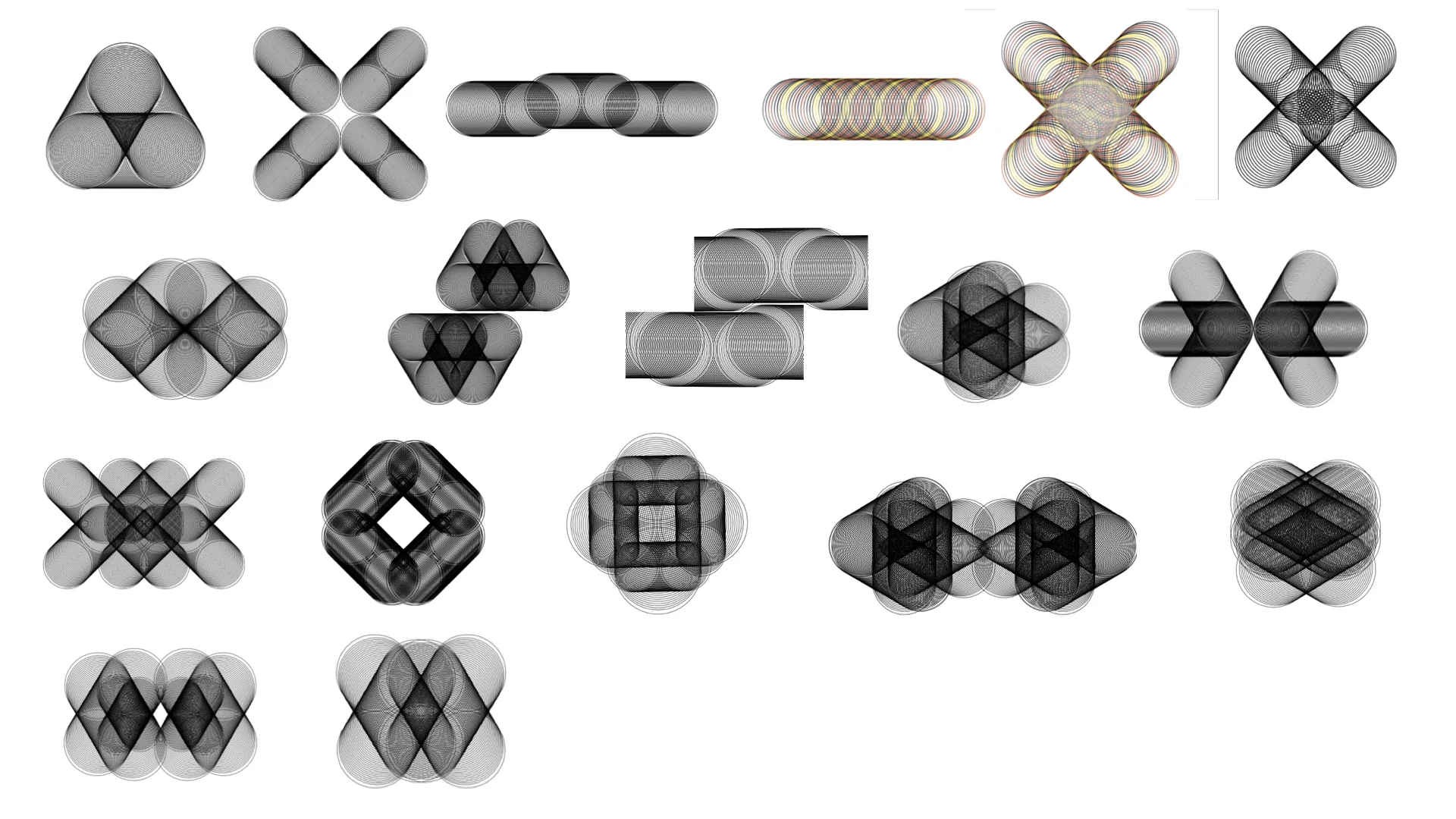 18 images selected from 48 possibilities