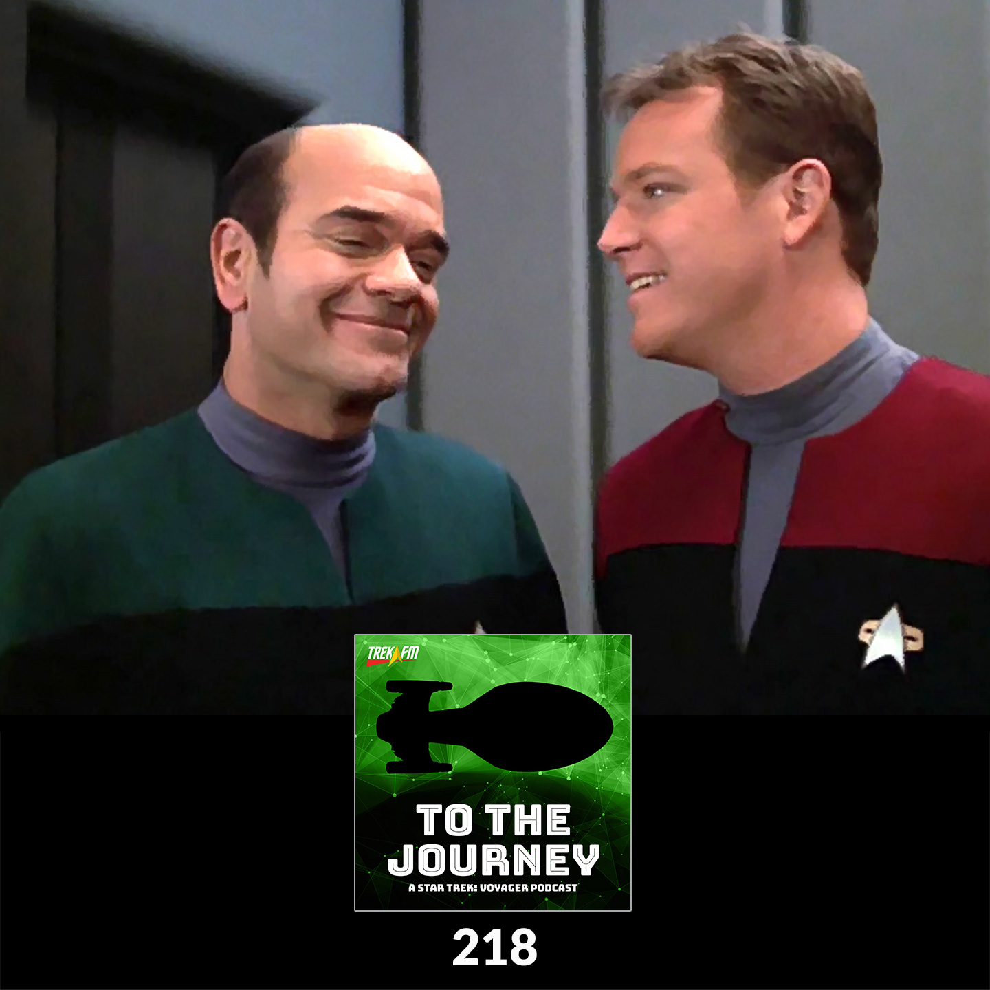 To The Journey 218: One Hand on the Joystick - Favorite Tom Paris / EMH Moments.