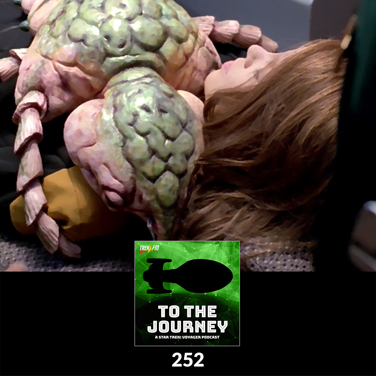 To The Journey 252: Cuddling with an Alien Muppet - Nothing Human.