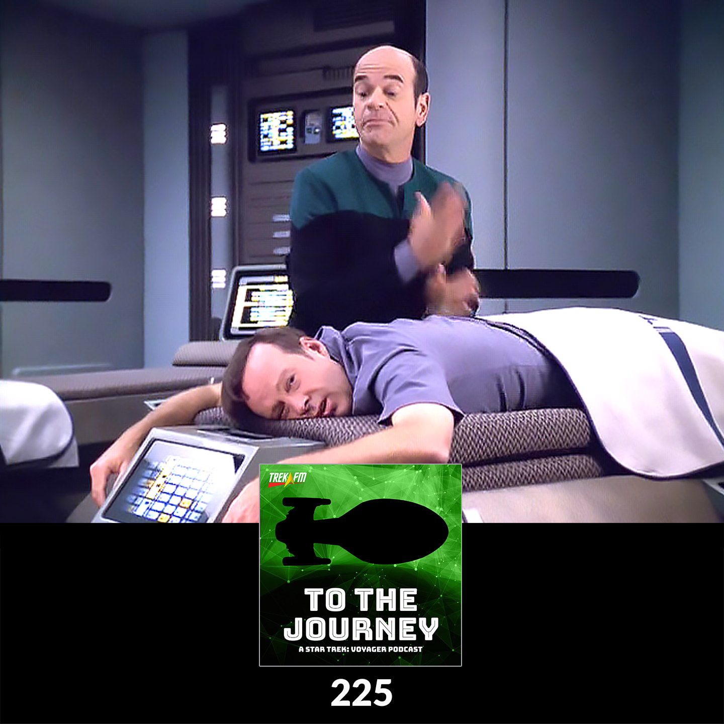 To The Journey 225: Emergency Massage Hologram - "Pathfinder" Commentary.