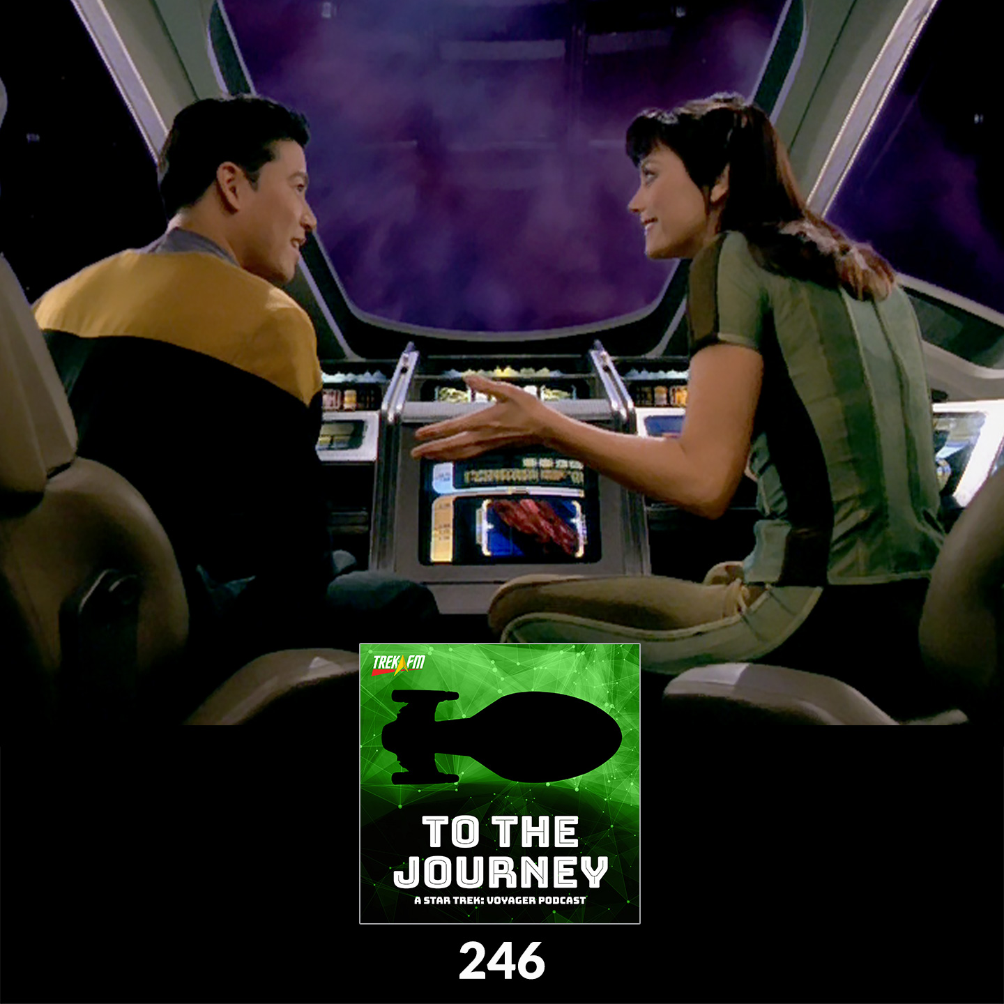 To The Journey 246: Ensign Glo Worm - Doomed Voyager Relationships - Part 1.