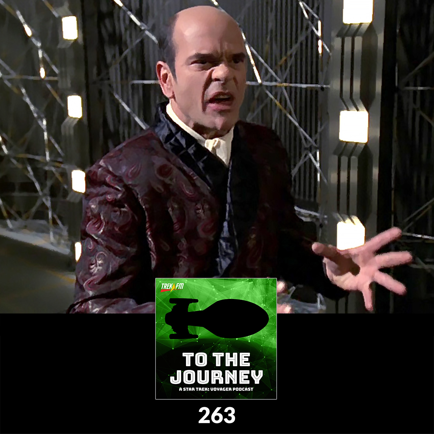 To The Journey 263: Kneel Before Moriarty - Desert Island Episodes - Voyager Season 7.