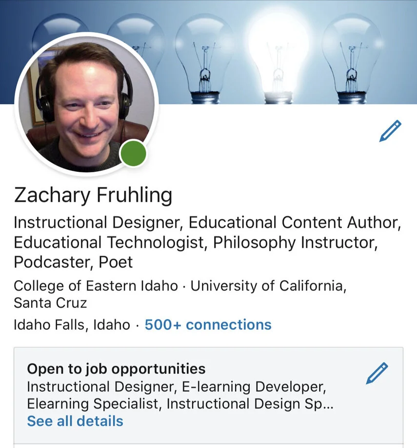 The Great Instructional Designer / Online Philosophy Instructor Job Hunt of 2020