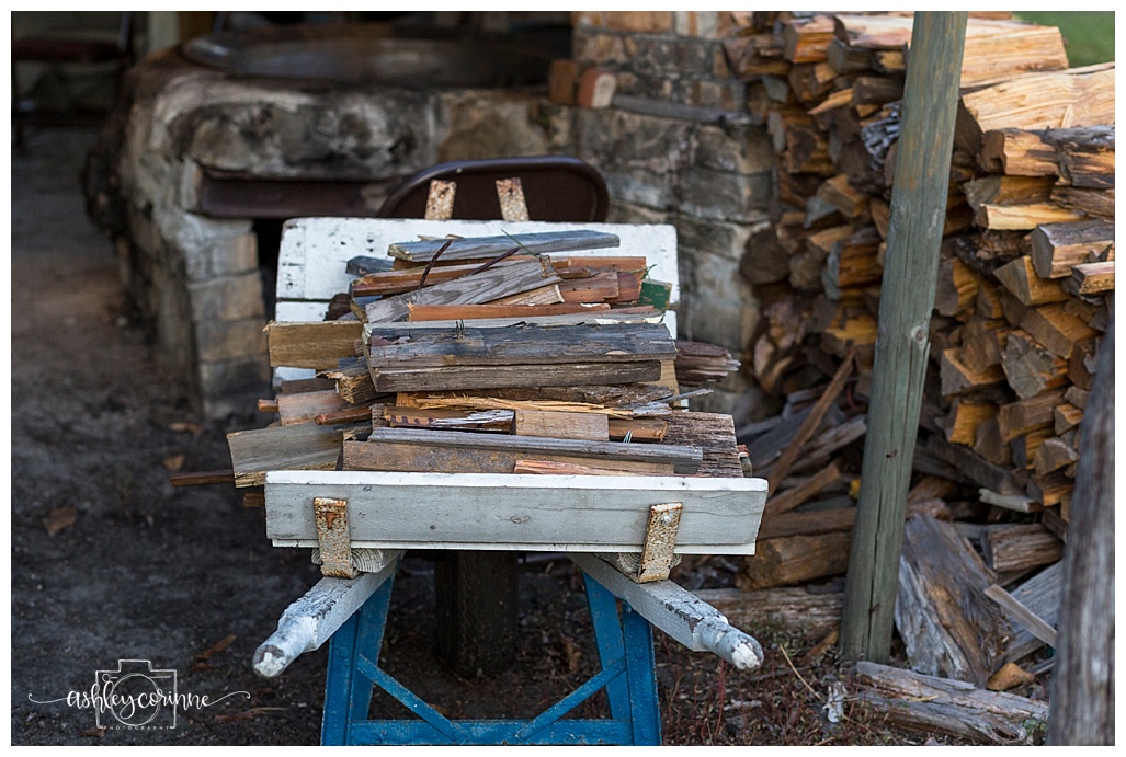 Wood Pile - A Florida Cane Grinding - Ashley Corinne Photography