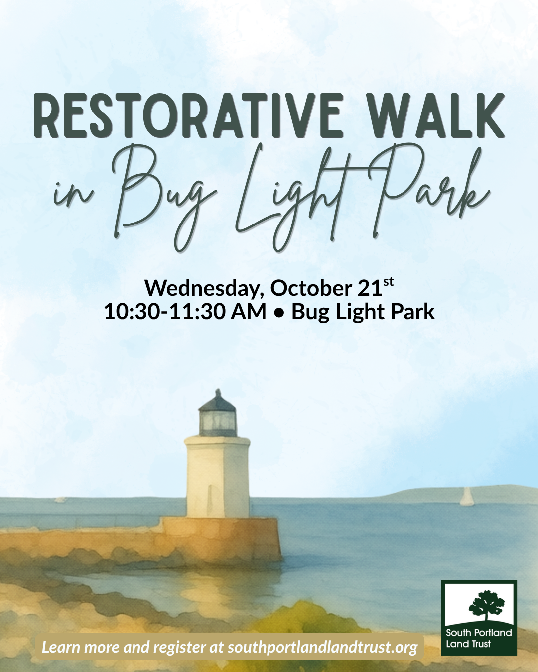 Restorative Walk in Bug Light Park