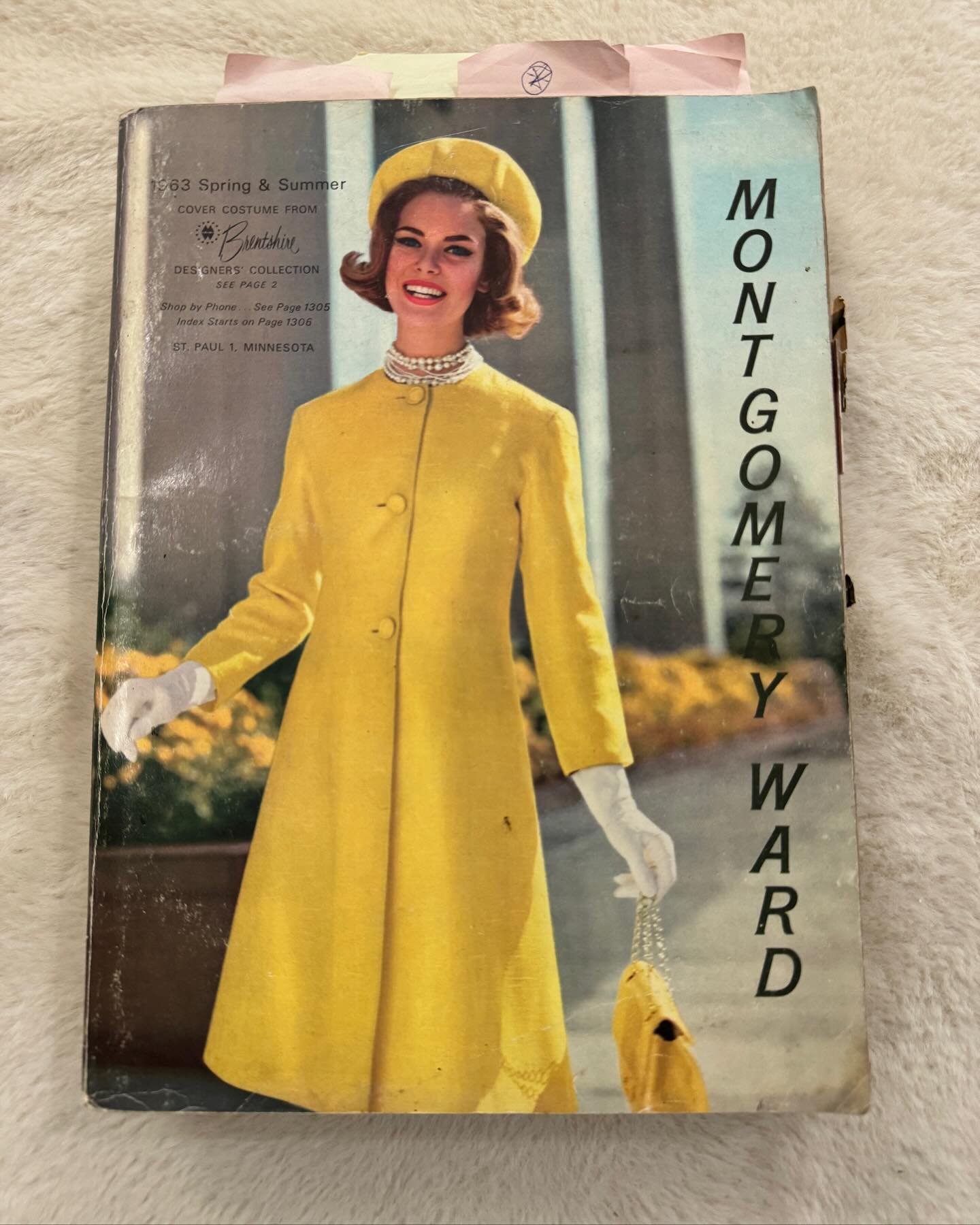 Welcome to our CAFTCAD Library Bookstagram!

Celebrating this beautiful spring day, let&rsquo;s take a peek at some of our vintage spring catalogues from Montgomery Ward, Eatons and Sears. Vintage catalogues are an invaluable resource to create perio