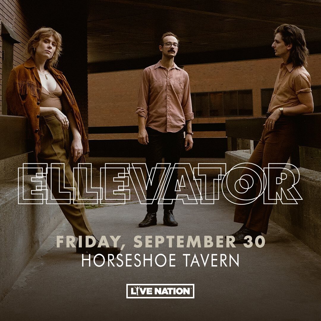 Ellevator&rsquo;s show at the @horseshoetavern in Toronto has been rescheduled to SEP 30th. 🎉Tickets for the cancelled May 28th show will be honoured accordingly. More tickets on sale too! Link in bio 
.

.

.
#toronto
#ellevator
#ellevatorband 
#li