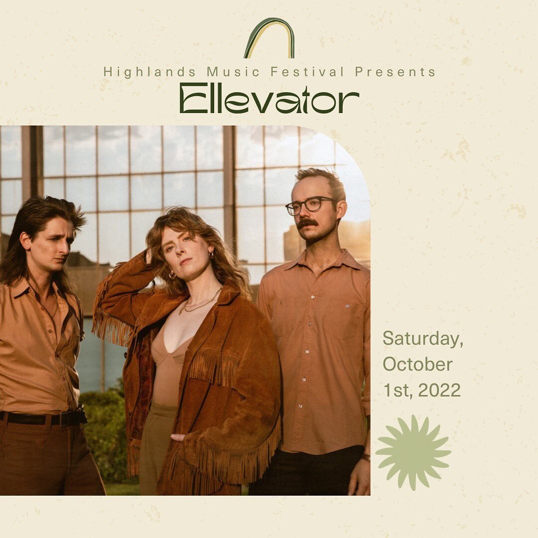 Fancy the perfect autumn getaway? Head out to the inaugural Highlands Music Festival for a weekend of adventure and play + a ton of great music. @ellevatorband play tomorrow, Oct 1. More info via @highlandsmusicfestival 

#highlandmusicfestival #hali