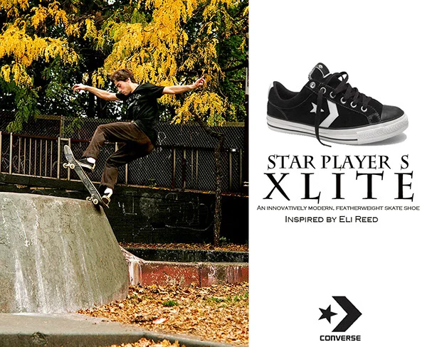 Converse Eli Reed Advertisement