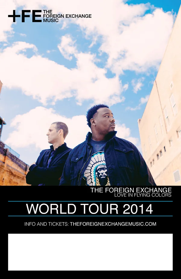 The Foreign Exchange World Tour Posters