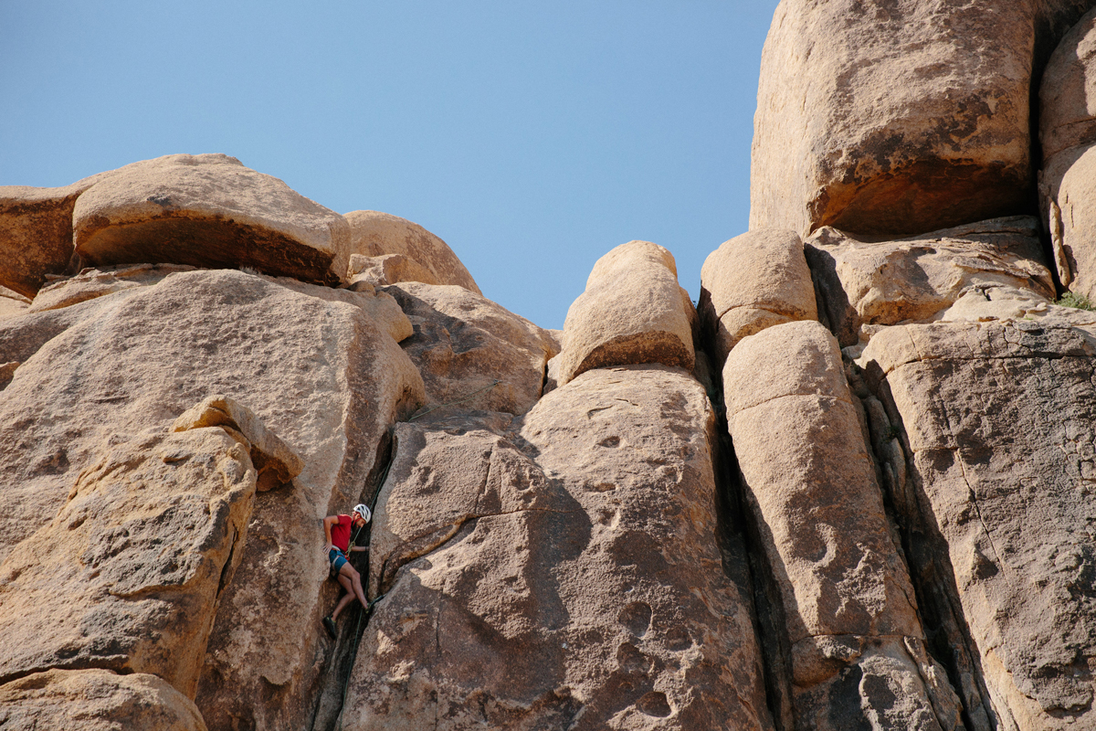 The Outbound Collective - Joshua Tree climber