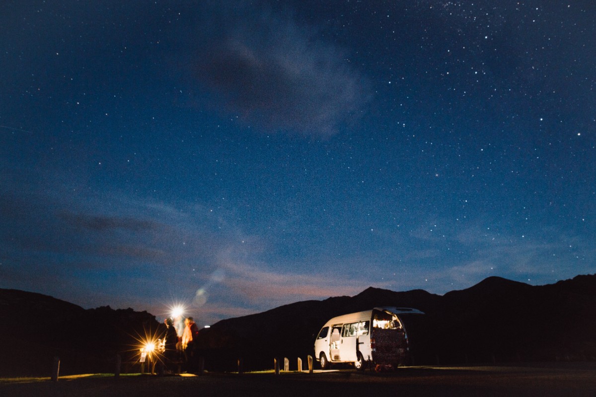 prAna New Zealand night van
