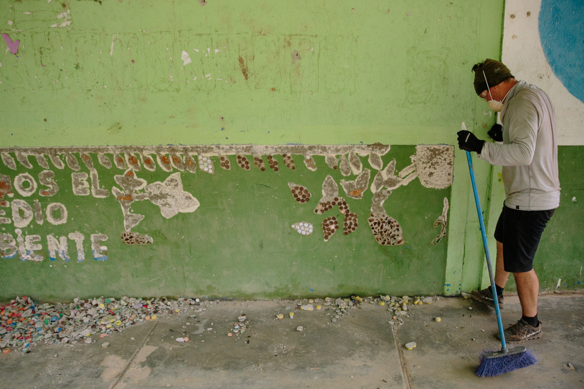 CLIF Bar Nicaragua Chris Burkard sweeping