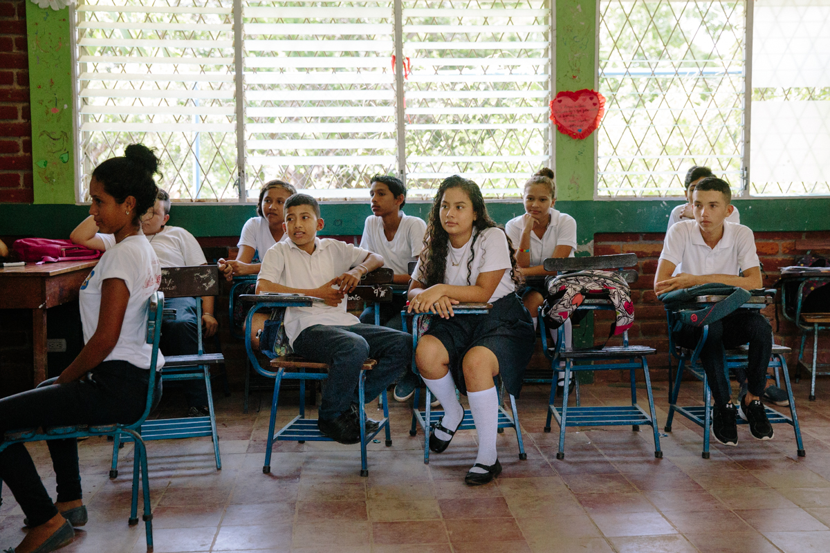 CLIF Bar Nicaragua School children in classroom