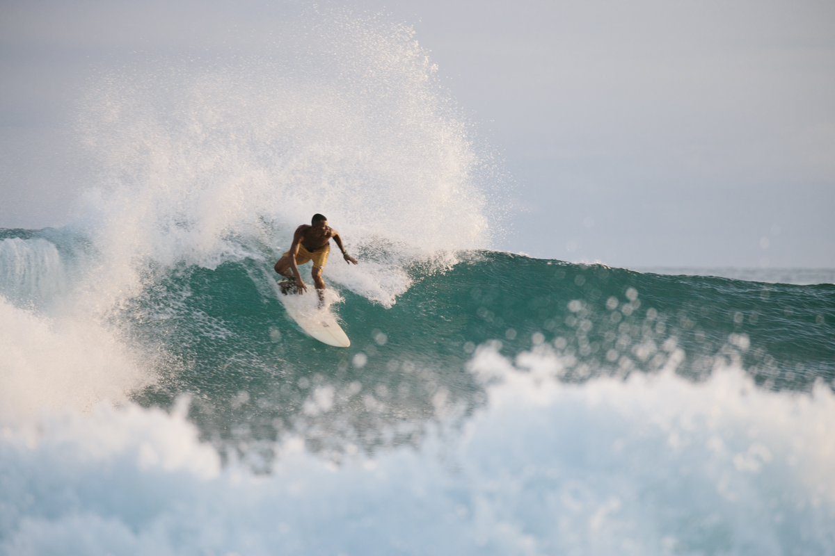 CLIF Bar Nicaragua Santanas surfing