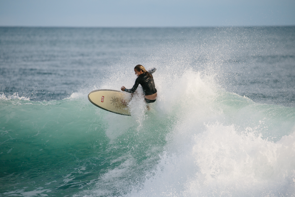 CLIF Bar Nicaragua Abby Brown surfing