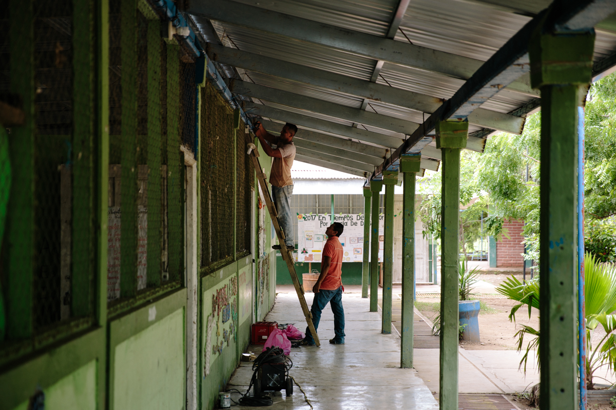 CLIF Bar Nicaragua school ladder