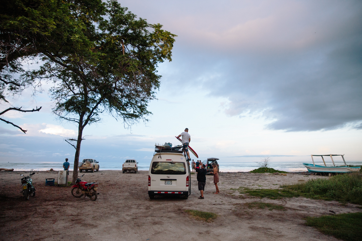 CLIF Bar: Nicaragua unloading the van