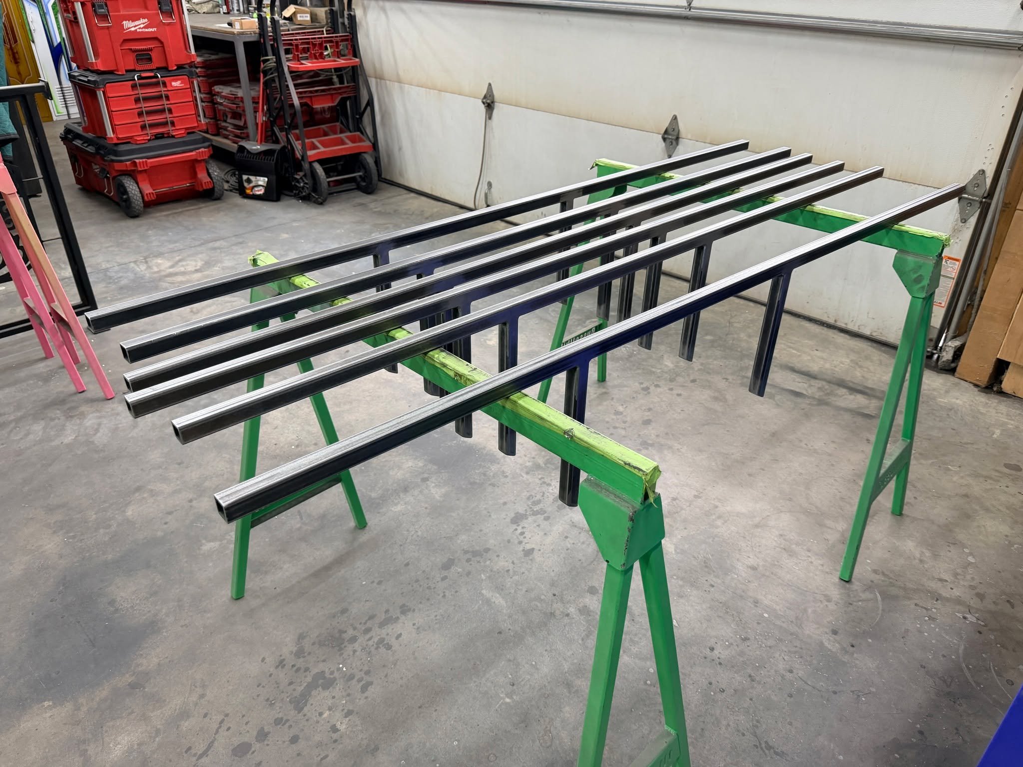 Shop progress