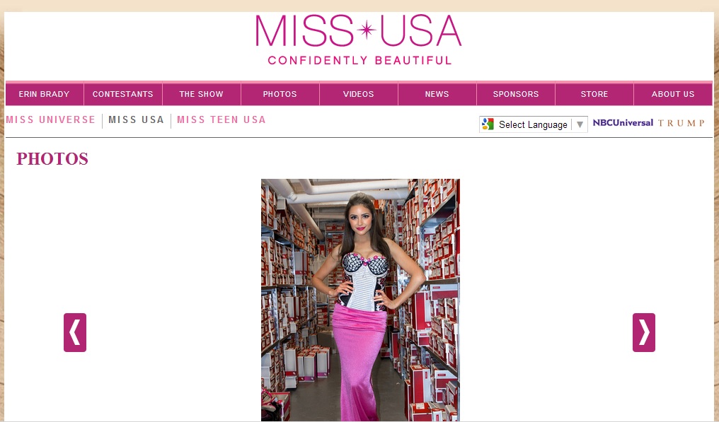 MISS USA WEARING NEW BALANCE DRESS DESIGNED BY JACQUELINE QUINN