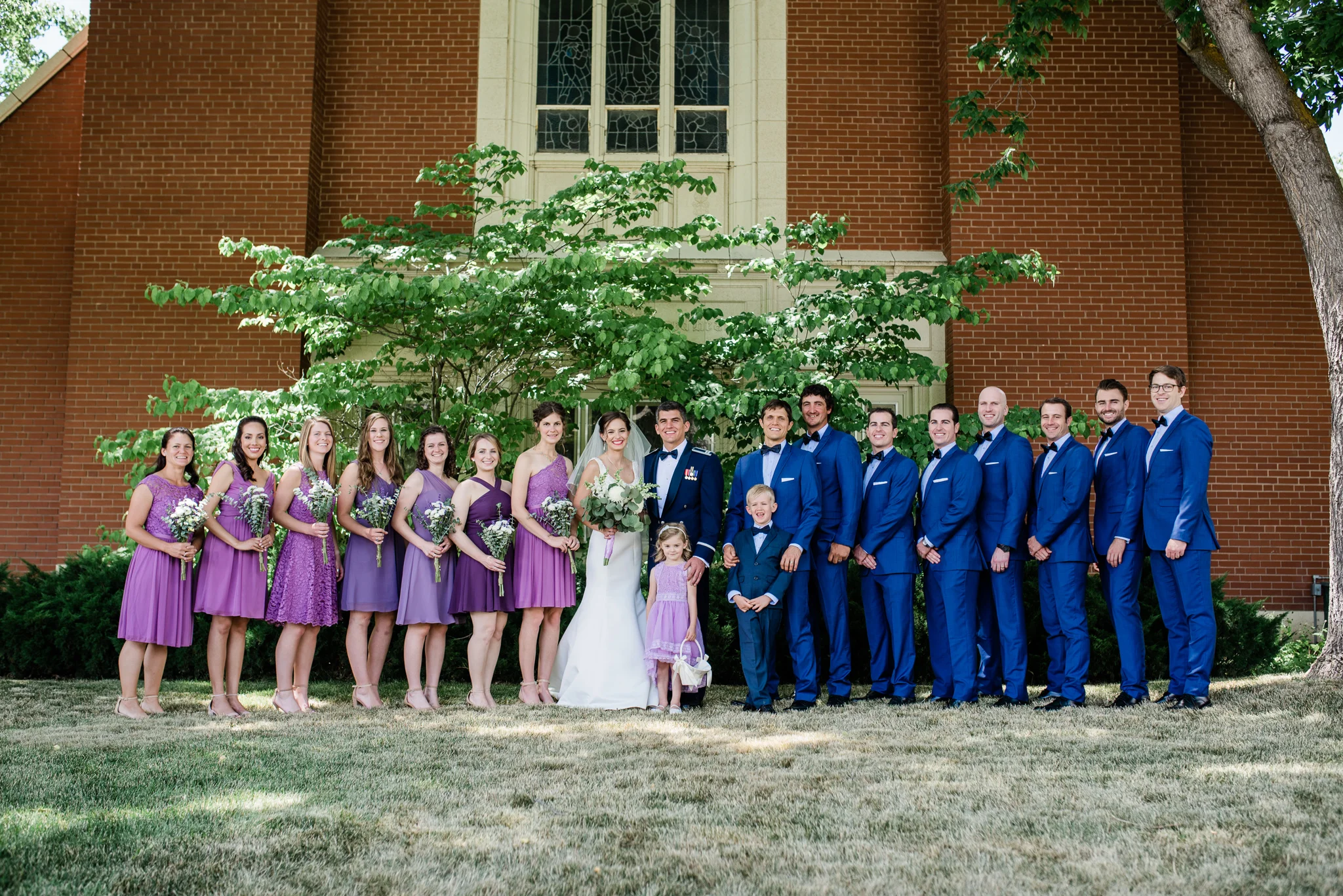 Boise Wedding Photographer // Idaho engagement photographer // PNW Engagement // Wedding // Idaho bride // Natural Couples Posing Ideas // bridal party photos // large group posing // air force wedding // elegant wedding dress // bridesmaids // groomsmen // boise basque center // catholic wedding // traditional wedding // church wedding // party reception // wedding reception dancing // simple wedding ideas // large group posing // getting ready wedding // inn at 500 boise // boise couples photographer // SS Photography & Design // Sadie Shirts
