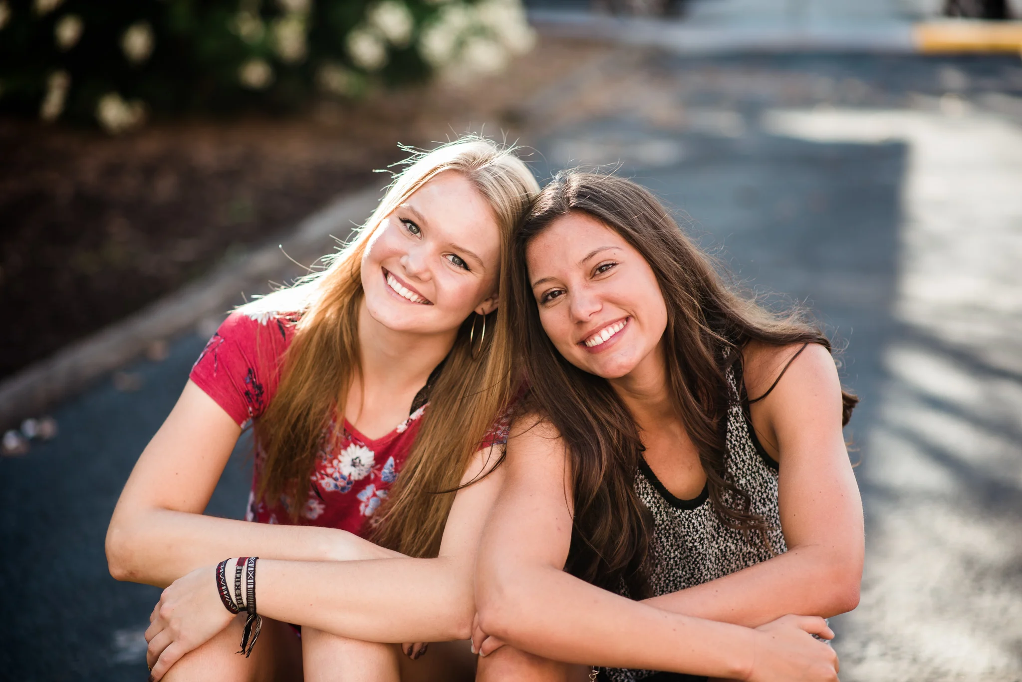 Boise Senior Photographer // Idaho // graduation // Boise // natural posing // laughter // flowers // senior girl posing // VW Bus // retro aesthetic // fun senior pictures // summer vibes // summer photos // summer // SS Photography & Design // Sadie Shirts