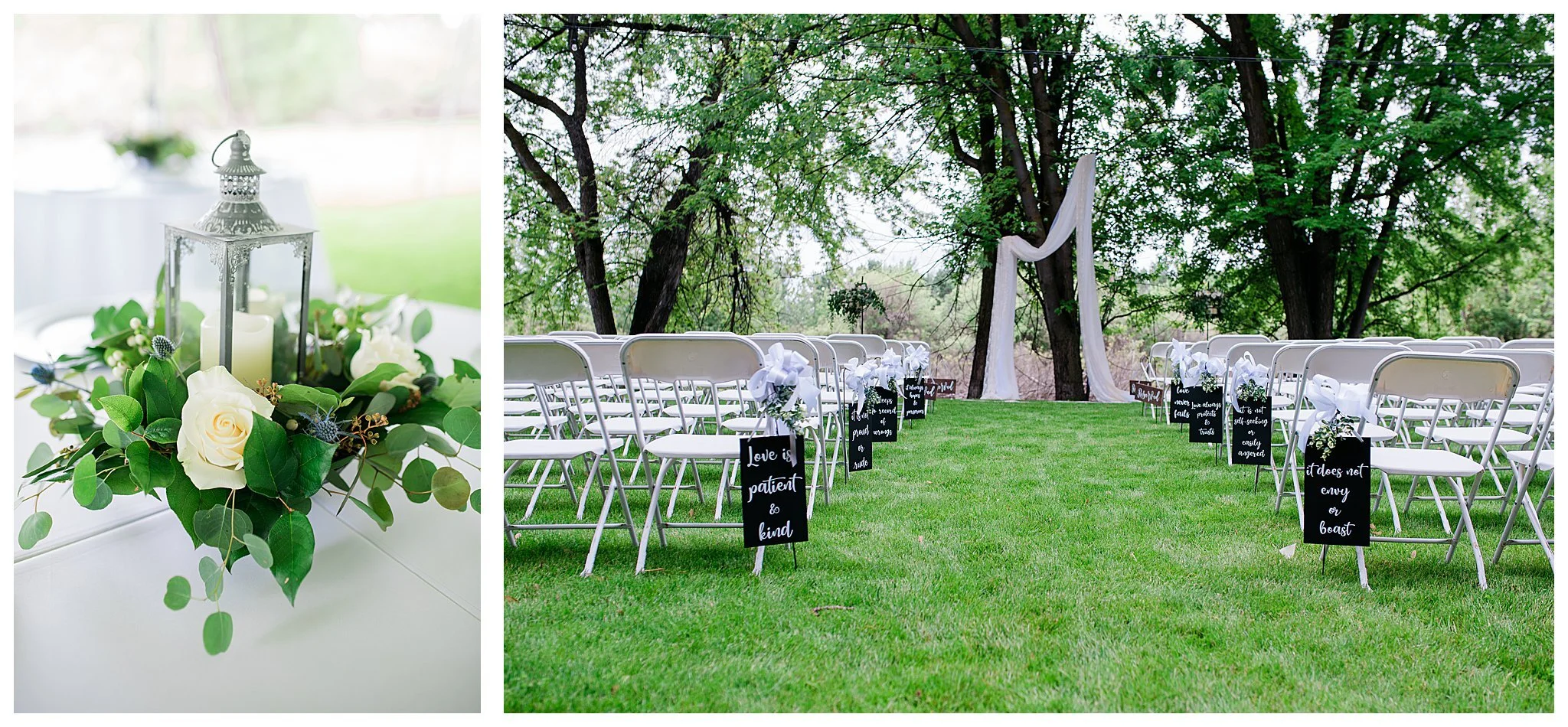Spring Wedding at the White Willow Estate featuring Corndogs and