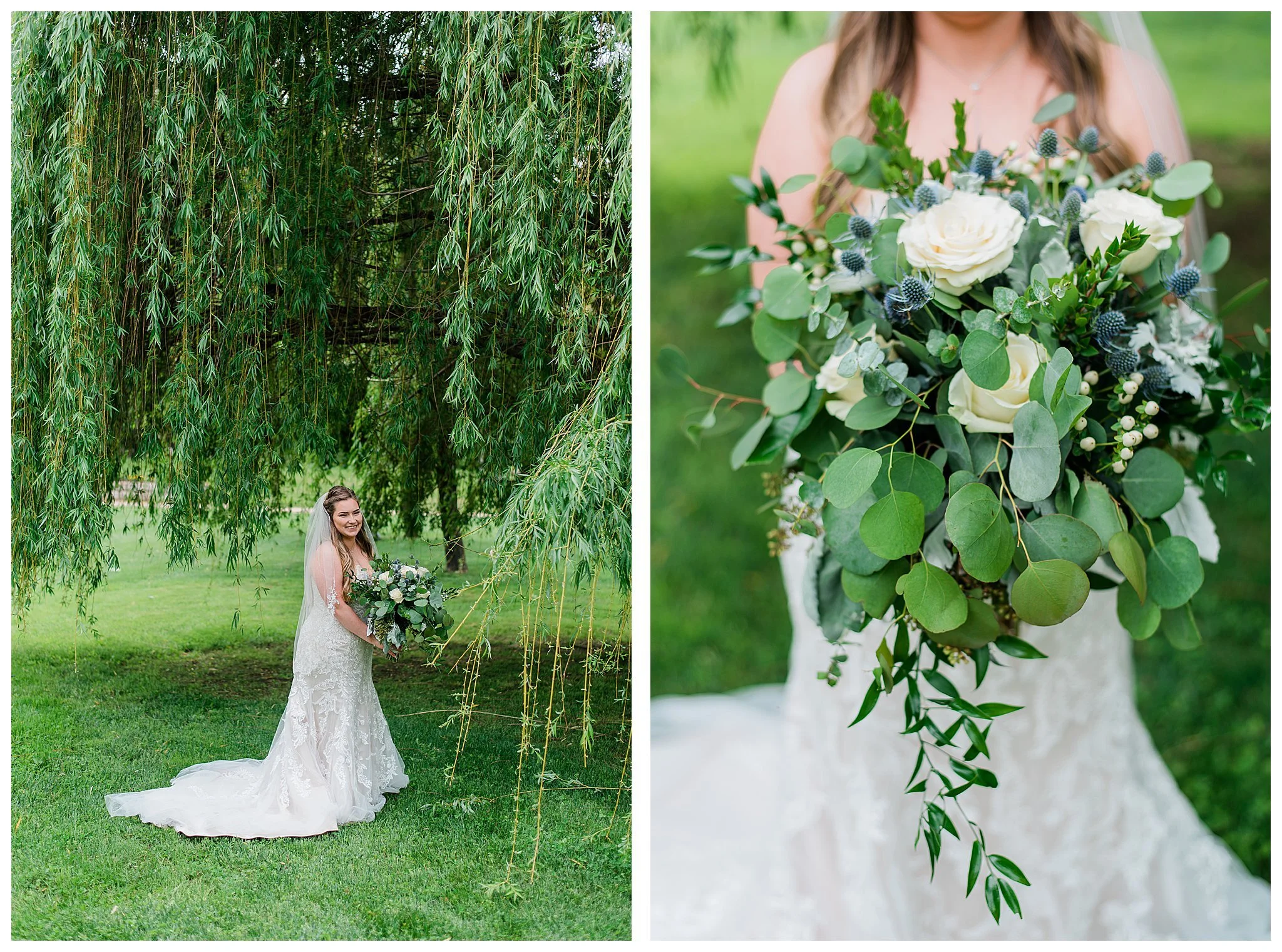 Spring Wedding at the White Willow Estate featuring Corndogs and