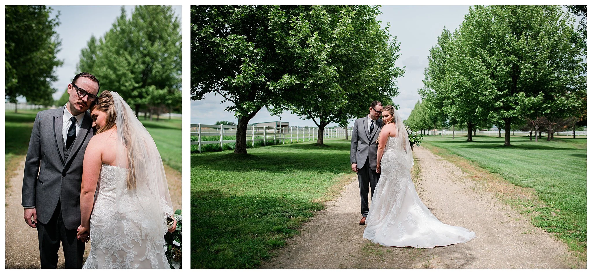 Spring Wedding at the White Willow Estate featuring Corndogs and