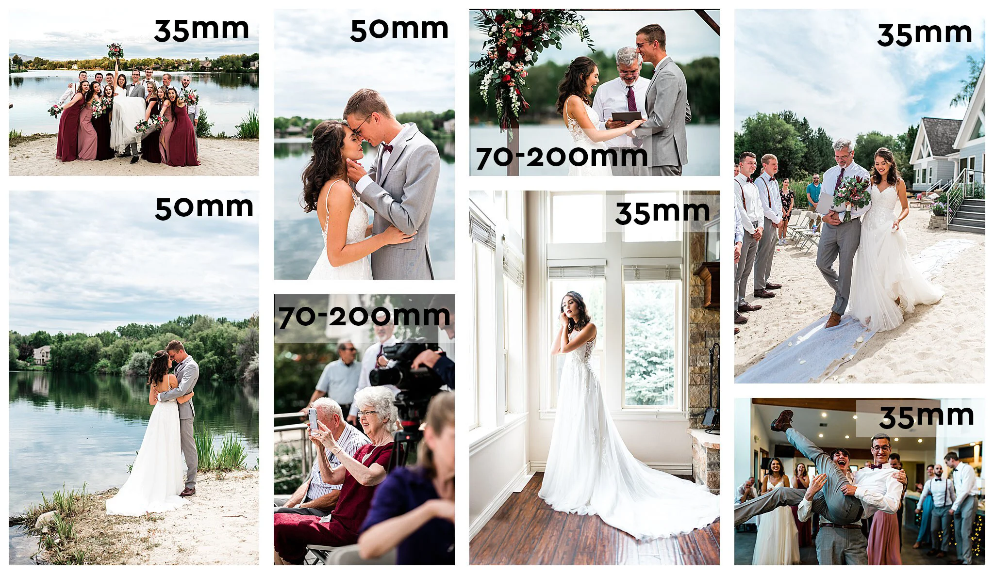 50mm wedding photography