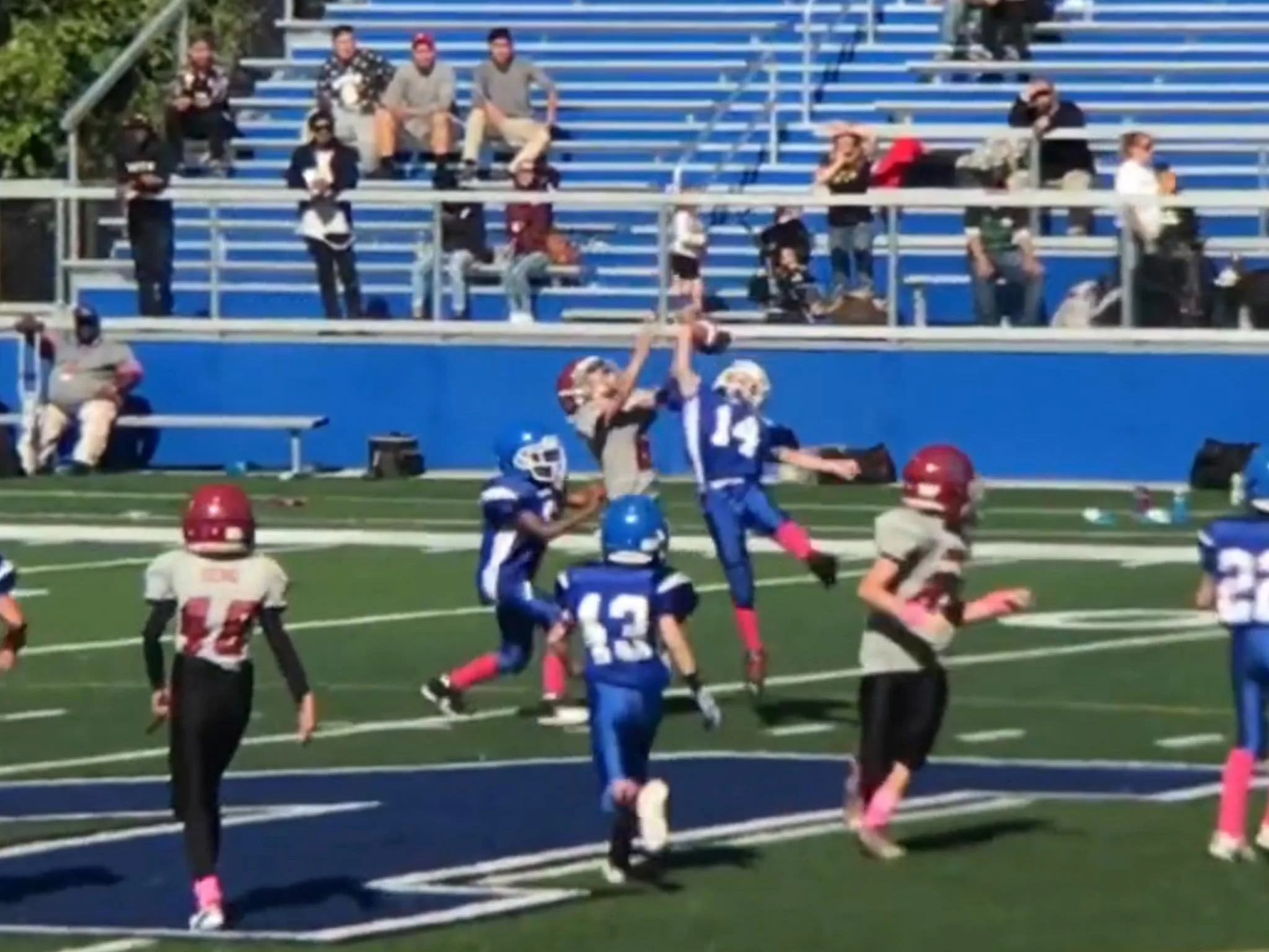 Cameron #14 - Look at that height after clearance!