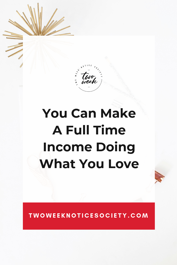 You Can Make A Full Time Income Doing What You Love! If you want to go from the person that is overworked and underpaid, to the person who is a successful online business owner, listen in! Join my free training on how to leave your 9 to 5! how to start your own small business, quit your job, how to quit your 9 to 5, how to start my own business, entrepreneur tips, small business start up, #workfromhome #leave9to5 #twoweeknotice #sidehustle #mompreneur, full time income in side hustle,